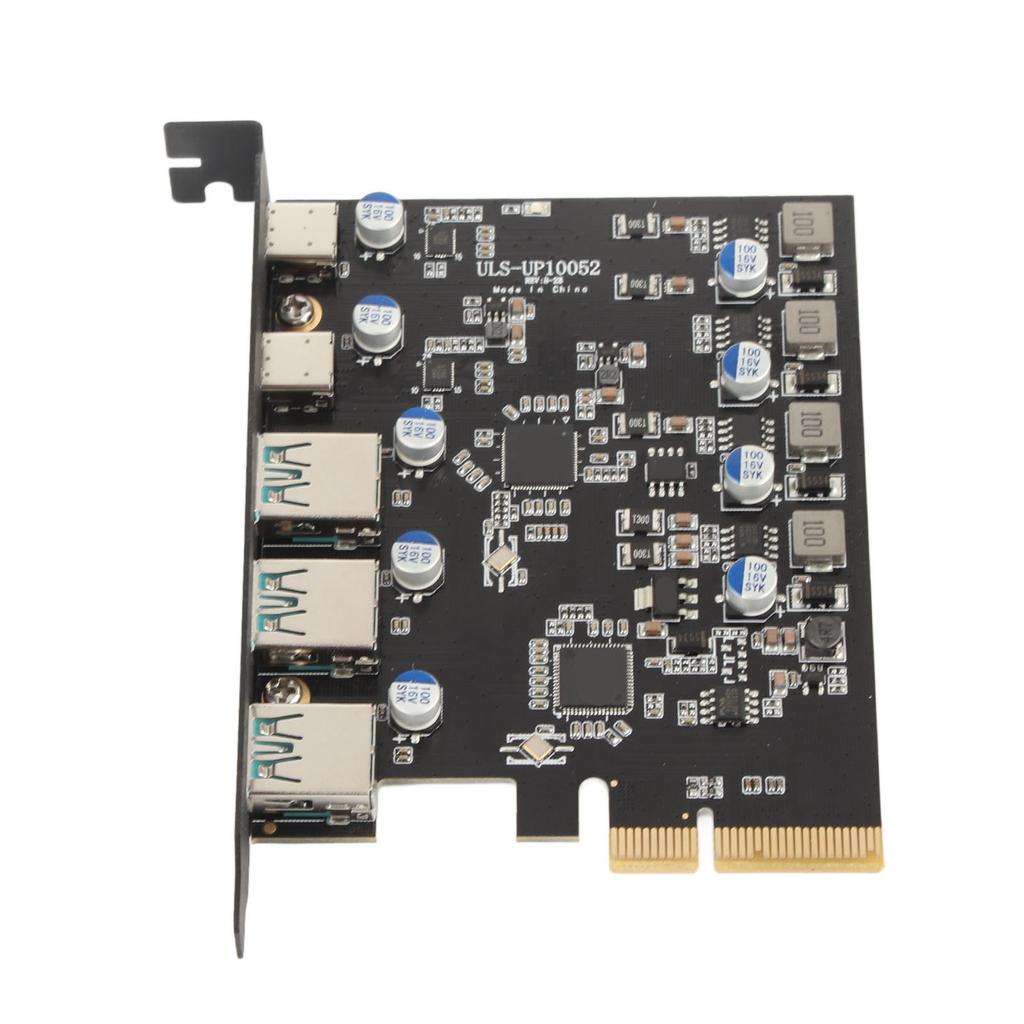 PCIE To Type C Expansion Card 20Gbps Super Speed USB3.2 Gen2 PCI Express Host Card for Windows 7 8