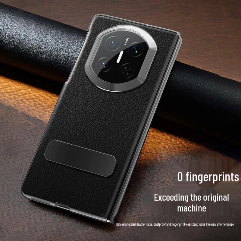 Huawei Mate X7 Skórzane Etui na Telefon z Obrotową Podstawką