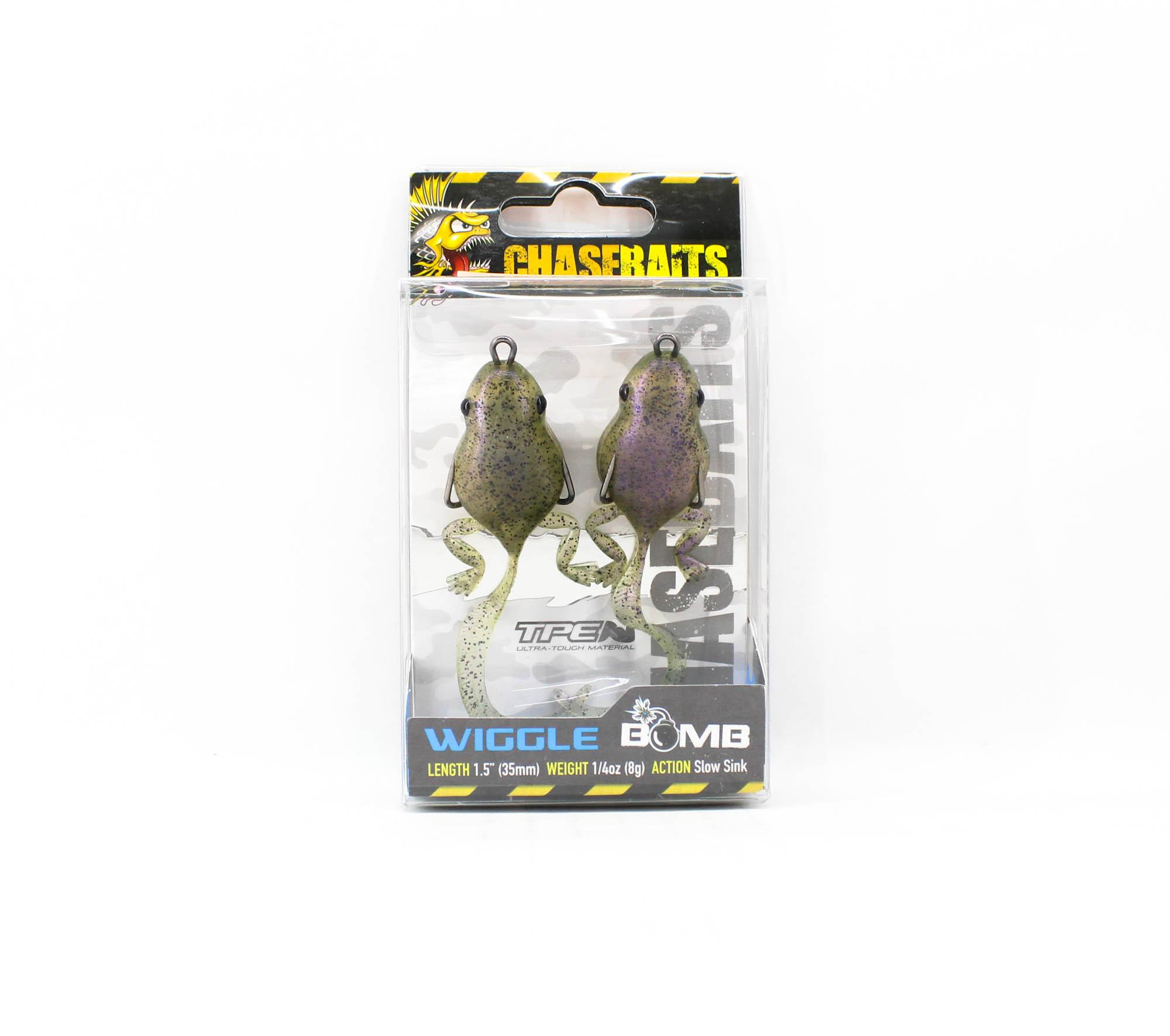 

Chasebaits Wiggle Bomb 35 mm Sinking Lure 2/pack 04 Toad (4062)