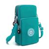 Korean Style Crossbody Phone Bag – Women's Fabric Pouch, Neck Hanging Sports Armband, Vertical Wrist Coin Purse