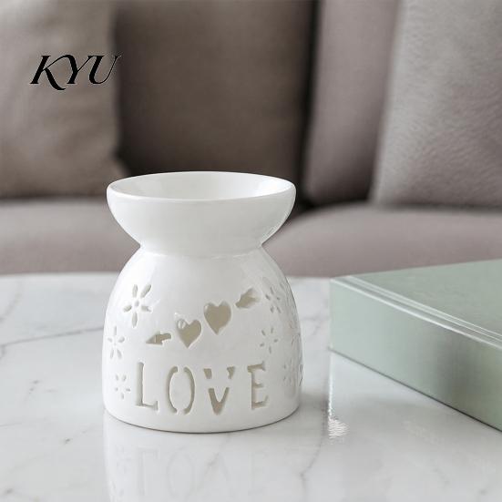 Essential Oil Diffuser for Home Ceramic Tealight Candle Holder, Burner Wax Melt Burners, Aromatherapy Aromatic Bedroom Aroma Decor Christmas