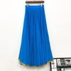720-degree Large Swing Skirt, Double-layer Phnom Penh Chiffon Skirt, Xinjiang Dance Costume, A-line Skirt, Folk Dance Skirt