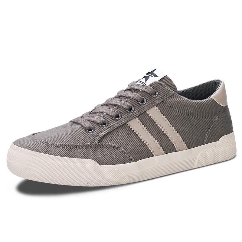 2024 Fashion Red Men's Canvas Sneakers Original Low Cut Skateboarding Shoes Men Comfortable Non-slip Vulcanized Shoes For Men