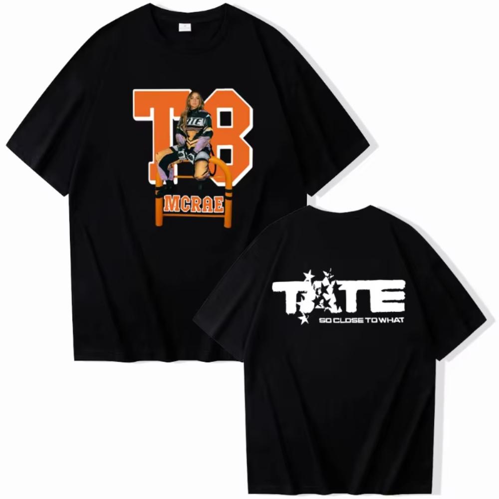 Tate McRae T8 Miss Possessive Tour 2025 Shirt Man's Woman Streetwear T-shirt Summer Fan Gift Oversize Clothing Cotton Tops Tees