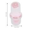 Pink Oil Brush Bottle Silicone+Plastic Lid Clear Transparent Squeeze Silicone Oil Brush  Cooking