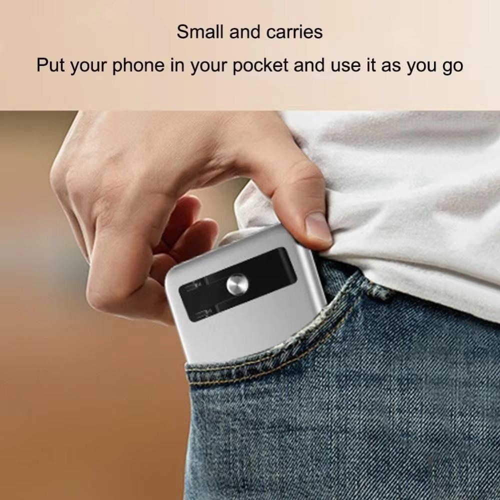 Self-adhesive Phone Holder 360° Rotating Tablet Stand Back Sticker Phone Kickstand Home Use