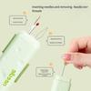 3-In-1 Needle Threader Seam Remover Needle Storage Box Hand Sewing Embroidery Cross Stitch Needle Threading Thread Removal Tools