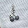 Beautiful Cherry Accessory Fashionable Keychain Key Ornament Cherry Keyrings Suitable for Parties and Casual Outfits
