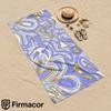 Blue Yellow Swirl Microfiber Beach Towel Quick Dry Sand Free Oversized Soft Absorbent Bath Towel for Swimming Pool Travel Gym