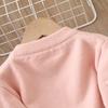 Girls Sweater Cardigan Knitted Children's Jacket Autumn and Winter Flower Girl Baby Long Sleeve Tops Sweaters