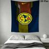 American Soccer Clubs cool Wall Tapestry Aesthetic Wall Hanging Printed Fabric Blanket Decorative Tapestries for Bedroom Living Room Home Decor