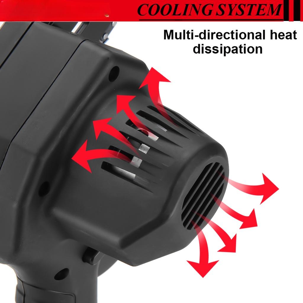 24V Electric Chainsaw 7500mAh Li-ion Battery Cordless Garden Tree Pruning Tool High Branch Saw NEW Telescoping Pole