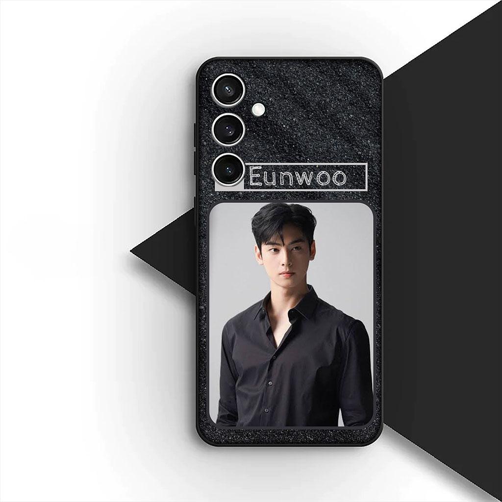 Cha EunWoo Lee Dong Min Eun Woo Silicone Phone Cover for Xiaomi Poco C75 C65 C71 C85 X7 X6 M7 F7 F8 Ultra F6 Pro Soft Case