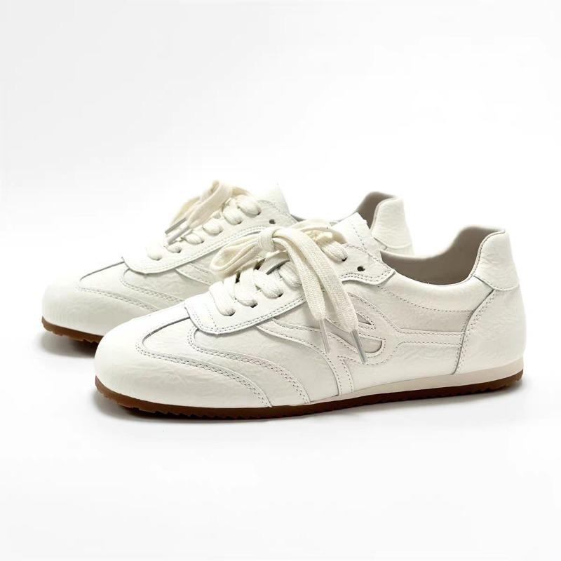 Retro Casual Flat Shoes for Women, New Fashionable and Versatile Soft-soled Sports Shoes