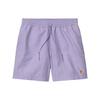 SS22 Chase Swim Trunk Soft Lavender Logo Plain Straight Casual Shorts Men Shorts Purple I026235-0SV-XX