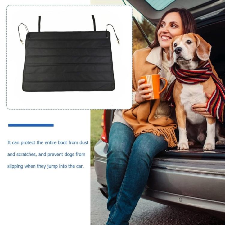 Universal Collapsible Car Rear Protector Guard Pad Abrasion Resistant Waterproof Trunk Floor Covering Prevents Scratches