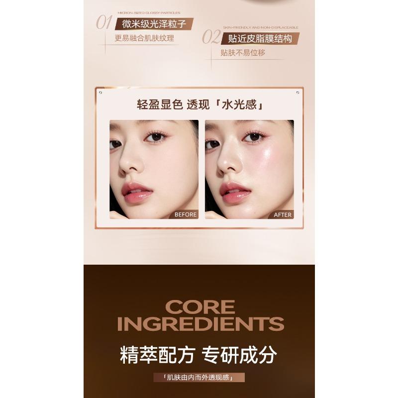 Bright Color Highlighting Liquid Natural Three Dimensional Brighten Contour Long Lasting Lightweight Face Makeup