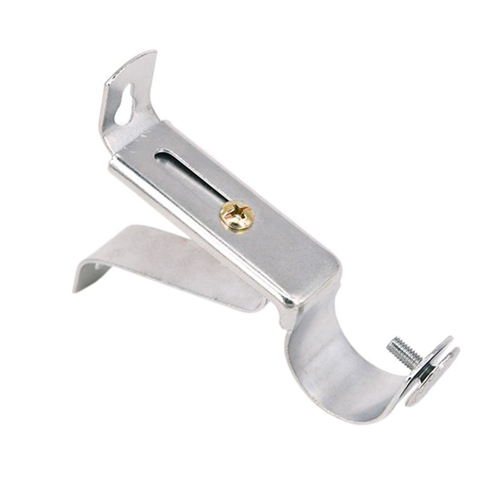 

Прочные Держатели для Шторного Карниза Металлический Крючок Вешалка Направляющие Рейки Стойка Дом серебряный