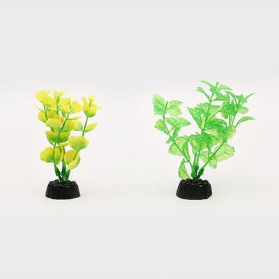 [Pet] 4-Inch Artificial Water Plants (A) 2 Pieces