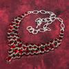 Red Garnet Necklace Gemstone Jewelry, 925 Solid Sterling Silver Necklace, Handmade Jewelry Birthstone Necklace, Gift For Him