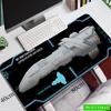 Spacecraft Mouse Pad Gamer Mousepads Big Gaming Mousepad XXL Mouse Mat Large Keyboard Mat Desk Pad For Computer Laptop