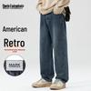 MARK FAIRWHALE Men's Loose Straight-Leg Jeans