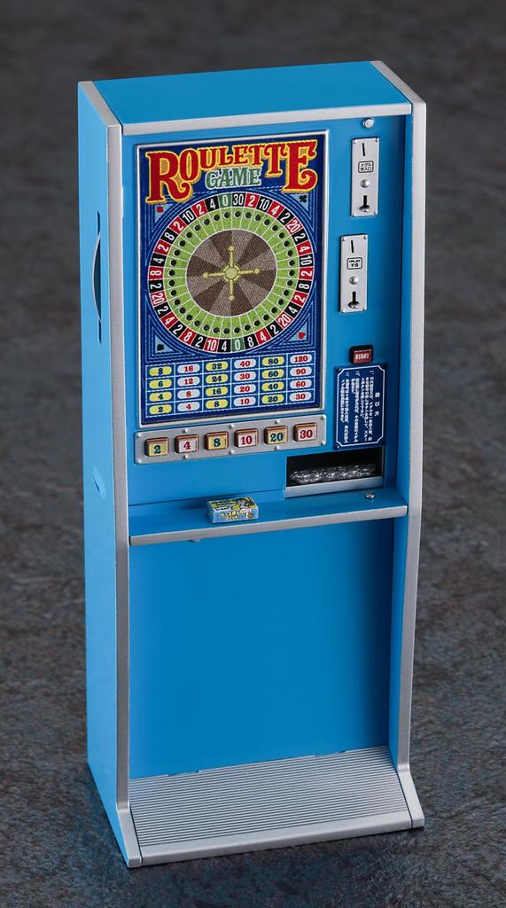 Hasegawa Scale Figure Accessory Series Candy Shop Roulette Game Plastic Model FA15 1/12 (Scenery)