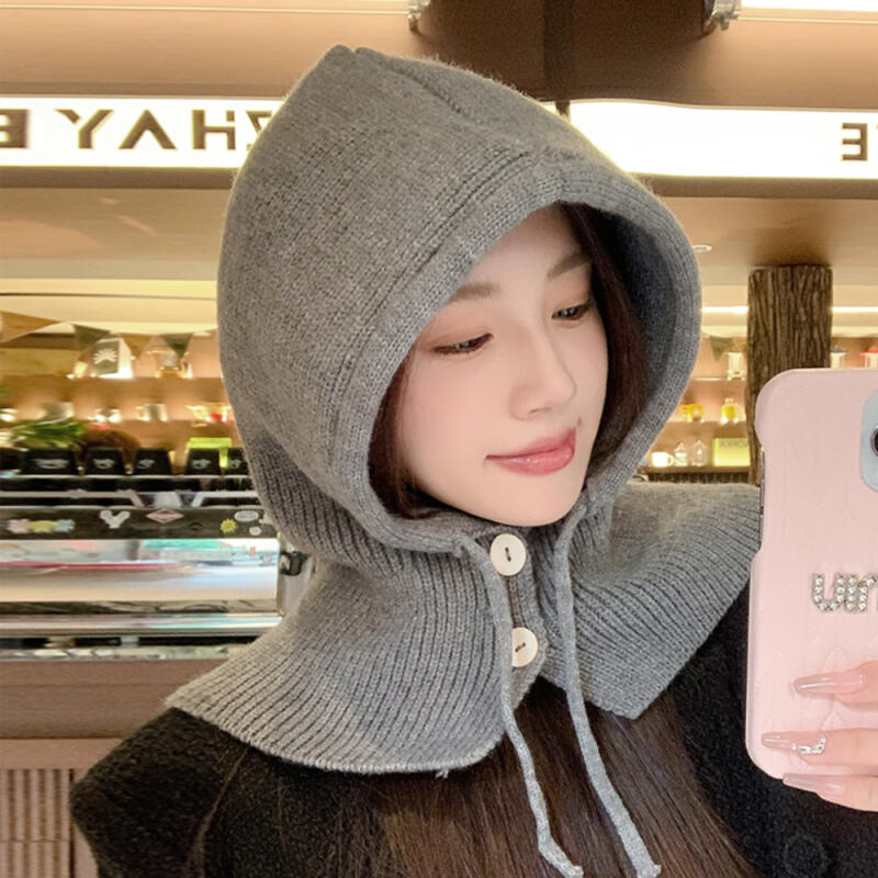 LE LANG Full Cover Winter Hat B Women's Winter Warm Chestnut Fur Earflap