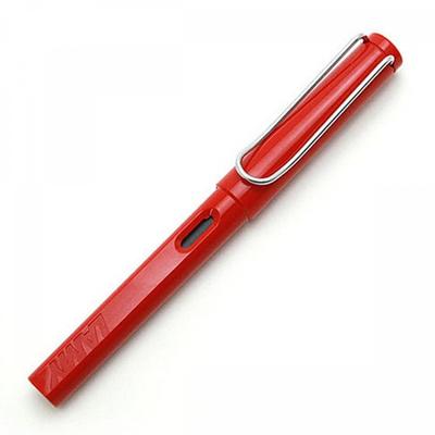 Ramie Safari Fountain Pen Red