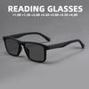 Men Square Frame Reading Sun Glasses Classic Anti UV Protection Presbyopic Eyeglasses Male  New With Diopters +1.00 To +4.00