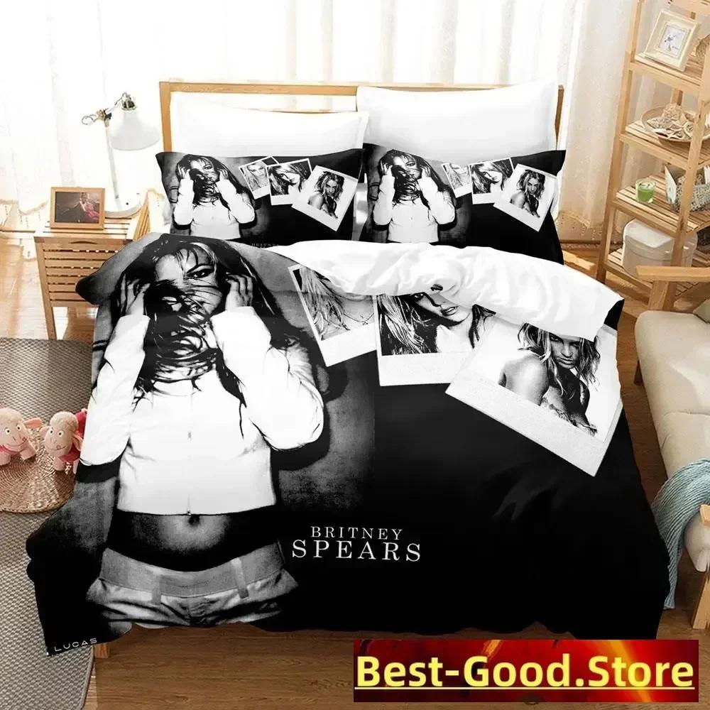 Popular Britney Spears Bedding Set Single Twin Full Queen King Size Bed Set Adult Kid Bedroom Duvetcover Sets Parure De Lit Bed