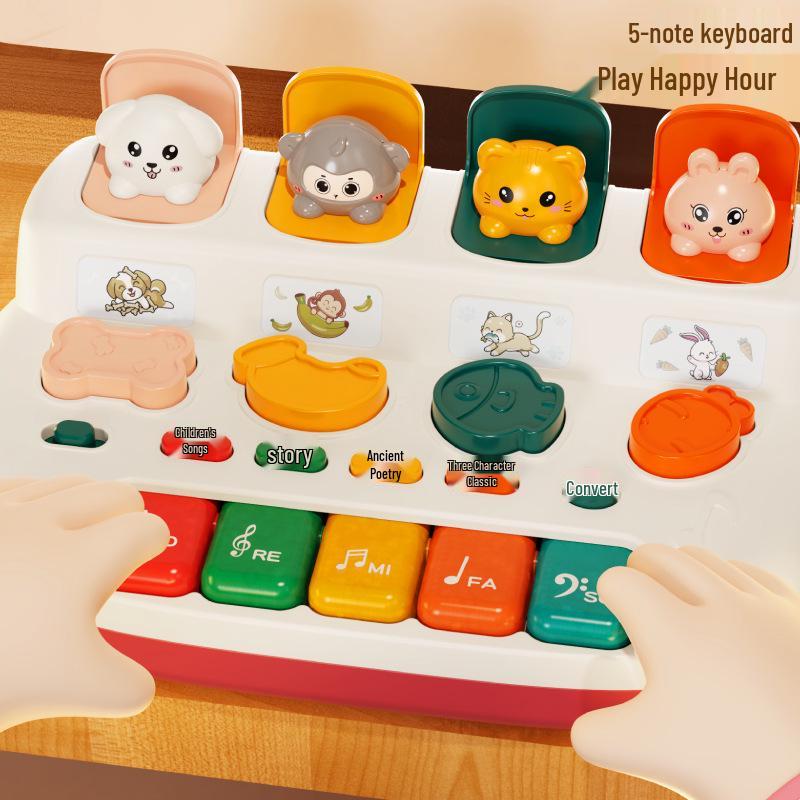 Children's Beginner Electronic Keyboard: Educational Toy Piano for Girls and Boys at Home