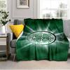 Cel-tic Football Club Crest Printed Throws Blanket Soft Flannel Blankets for Couch Bed Gifts for Men Women Picnic blanket Christmas gifts