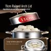 Qweel 3-Layer 304 Stainless Steel Steamer