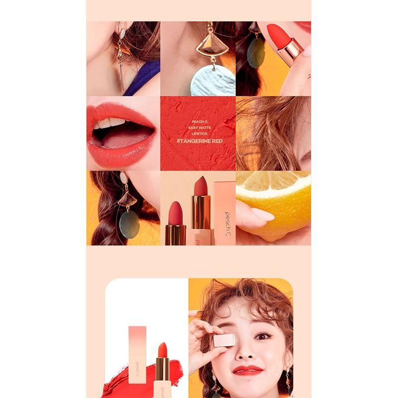 Peach C - Easy Matte Lipstick - 7 Colors