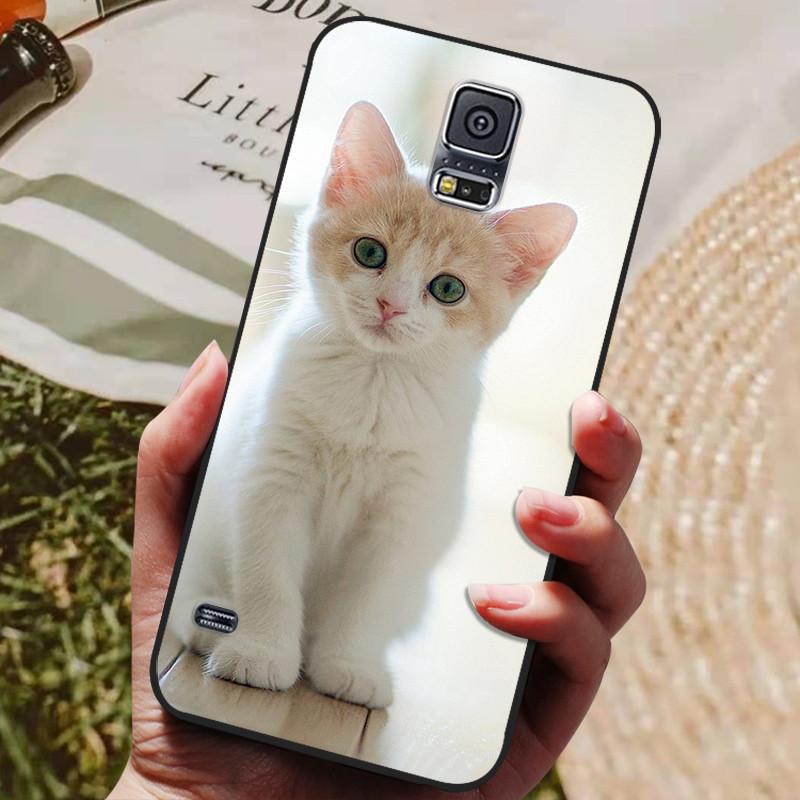 Pro Samsung S5 Pouzdro Roztomilé Měkké Silikonové Zadní Kryt Pro Samsung Galaxy S5 S 5 i9600 Pouzdro TPU Kryt Pro Samsung S5 Neo Fundas