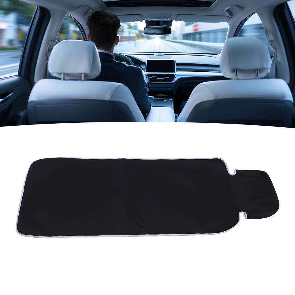Car Chair Cover for Front Seats Waterproof Stain Resistant Neoprene Universal Portable Dog Kid Chair Protector Black