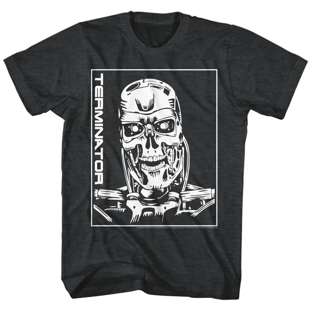 Terminator Machine Skull Movie Shirt 100