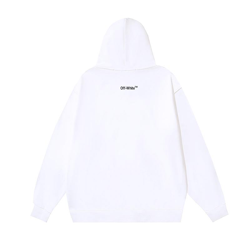 1217 Off-White 2026 Herbst und Winter Neu OW Baby Engel Muster Pullover Druck Herren und Damen Kapuzenpullover