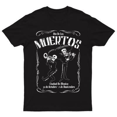 Day Of The Dead Mexican T-Shirt Sugar Skull Dia De Los Muertos Tradition #V#DD70