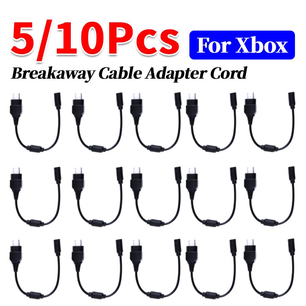 5/10Pcs Breakaway Cable Adapter Cord for Xbox Console Controller Replacement Extension Cable Console Controller Accessories