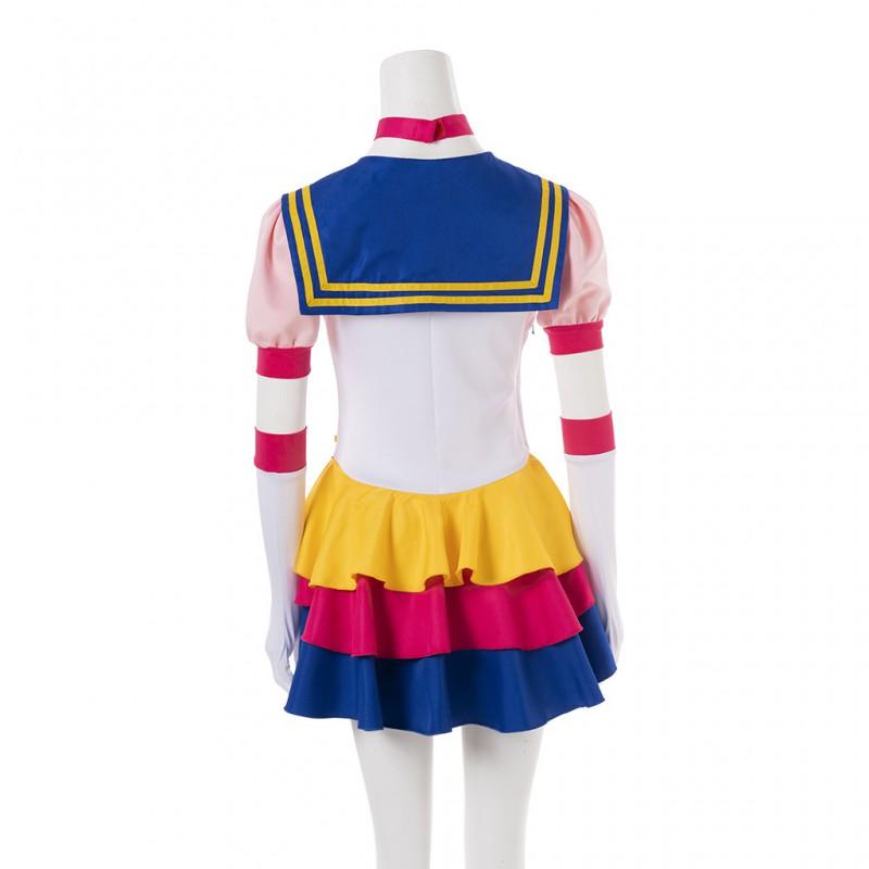 Sailor Moon Cosplay Costume Tsukino Usagi Battle Suit Anime Themed Outfit Events