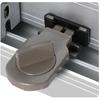 Child Safety Adjustable Sliding Door Lock 2 Pack Baby Safety Window Lock for Bedroom Kitchen No Tools Needed
