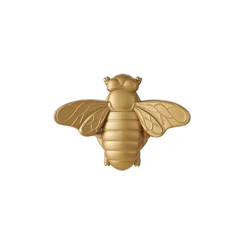 Golden Bee Decoration Creative Insect Hanging Decoration Home Bedroom Dining Room Wall High-End Artistic Wall Hanging Gift