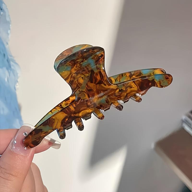 

High-end Vintage Hair Clip, Elegant Claw Clip for Women, New Acetate Hair Accessory