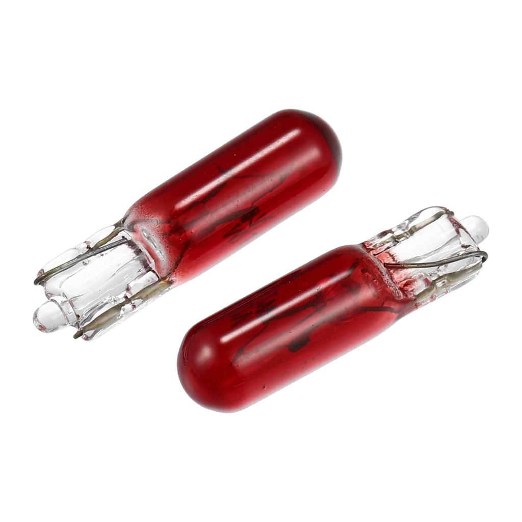 X AUTOHAUX T5 LED Incandescent Dashboard Light for Car DC W1.2W 10pcs Red