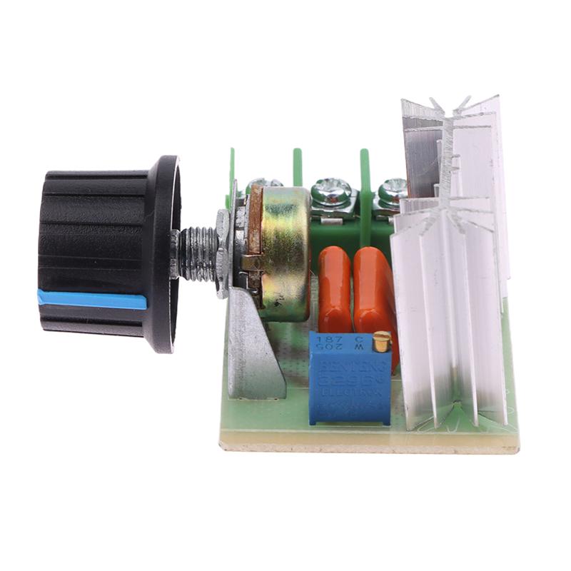 1Pcs 2000W Verstelbare Motor Speed Controller Voltage Regulator Ac Motor Speed Controller 50-220V 25A Motor