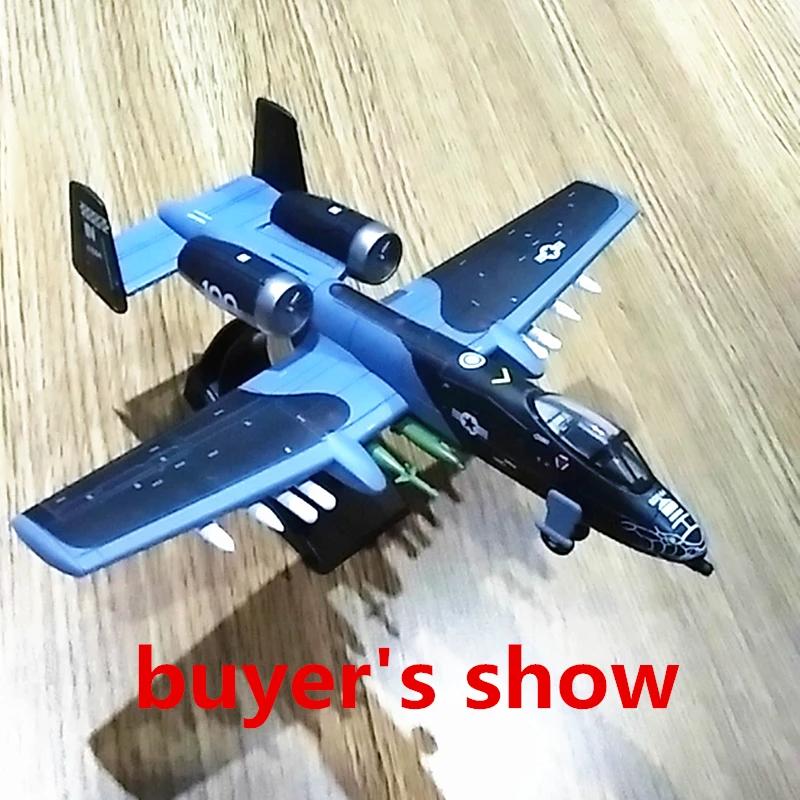 Military Series Building Blocks A-10 Thunderbolt II Support Attack Aircraft Model F14 Tomcat Fighter Toys Kids Boy Birthday Gift