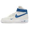 Air Force 1 High SE 40. Jubiläum - Sail Blue Jay Damen-Sneaker Cremeweiß Metallic-Gold DQ7584-100