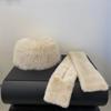 Thickened Fluff Warm Ear Protection Dome Snow Mongolian Hat Bucket Hat Winter